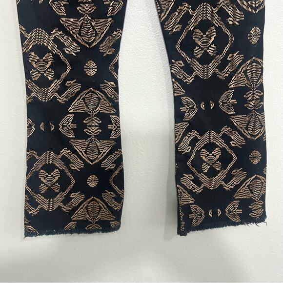 New Scotch & Soda Maison Crop Kick Flare
Printed Jeans Size 25 - Picture 8 of 12